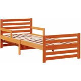 Krevet s produžetnim madracem s uzglavljem Smeđa 80 x 200 cm | Eponuda.ba