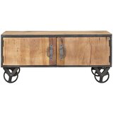  Klubska mizica 90x50x39 cm trden predelan les | Shoptok.si