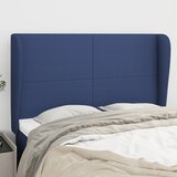  Uzglavlje s ušima plavo 147x23x118/128 cm od tkanine | shoptok.hr
