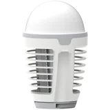 LED Prenosiva punjiva lampa sa lapačem insekata LED/5W/1800 mAh IPX4 bela/siva