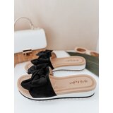 DStreet Klapki damskie LOVESLIDE czarne | Shoptok.si