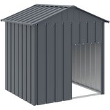  za pse s krovom antracit 117x103x123 cm pocinčani čelik | Eponuda.com
