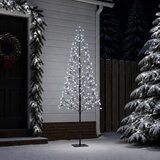  LED božićno drvce Bijela Čelik 196 LED lampica | shoptok.hr