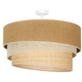  Duolla - Plafonski luster YUTE TRIO 3xE27/15W/230V prečnik 60 cm braon/siva/bež | Eponuda.com
