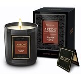 Areon Premium Golden Coco dišeča sveča, (22072881) | Shoptok.si