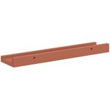  Polica na zidu 2 pcs Crvena 40 x 9 x 3 cm Konstruirano drvo | shoptok.hr