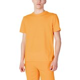 Suns Polo majice dolgi rokavi PAOLO BASIC LOGO TSS01048U Oranžna Cene
