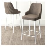 Hanah home Set barskih stolica Enox, 6 dijelova, Bež-bijela | Eponuda.ba