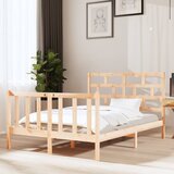 The Living Store Posteljni okvir iz trdne borovine 120x190 cm - Posteljni Okvir, (21531583) | Shoptok.si