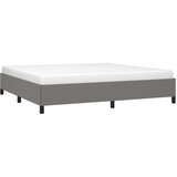  Posteljni okvir temno siv 200x200 cm blago, (20600876) | Shoptok.si
