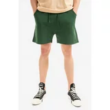 Drôle de Monsieur Pamučne kratke hlače boja: zelena, BS100.DARK.GREEN-GREEN