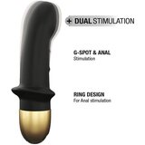 Dorcel Mini Lover 2.0 - vibrator za točko G, ki ga je mogoče polniti (črno-zlati) | Shoptok.si