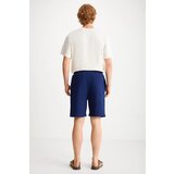 Dewberry 89749 Mens Sport Style Pocket Shorts-NAVY | Shoptok.si