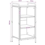  Kreveta Staro drvo 97 x 33 x 81 cm Konstruirano drvo - Staro drvo s 2 police 73 x 33 x 81 cm | shoptok.hr