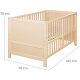 Roba Dječji krevet s podesivom visinom 70x140 cm u prirodnoj boji Easy Sleep – | shoptok.hr