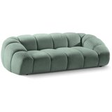 Micadoni Home Svetlo zelena žametna sedežna garnitura 254 cm Diana – | Shoptok.si