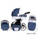 Kunert Kolica za bebe Rotax beli ram set 2u1 | Eponuda.com