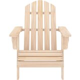 vidaXL Vrtna stolica Adirondack sa stolićem od masivne jelovine | shoptok.hr
