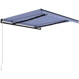 Tenda na ručno uvlačenje 300 x 250 cm plavo-bijela | Eponuda.com