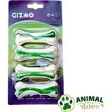 Gizmo dvobojna presovana koska poslastice za pse za žvakanje 4kom / 7,5cm | Eponuda.com