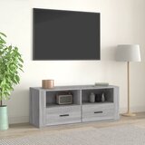 The Living Store TV omarica siva sonoma 100x35x40 cm inženirski les - TV Omarica, (21376440) Cene
