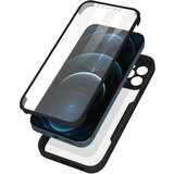 AVIZAR Ovitek iPhone 12 Pro Max, zadnji del iz pleksiglasa z crno obrobo, (20616657) Cene