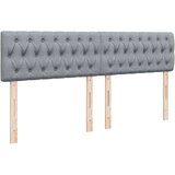 vidaXL Krevet s oprugama i madracem svjetlosivi 180x200 cm od tkanine | shoptok.hr