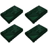  Protuklizna deka od umjetnog zečjeg krzna Olite 4 pcs Poliester | shoptok.hr