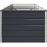  Povišeni vrtni krevet Antracit 320 x 80 x 55 cm | shoptok.hr