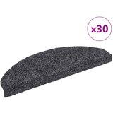 vidaXL Samolepilne preproge za stopnice 30 kosov temno siva 65x21x4cm Cene