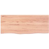 Stolna ploča svjetlosmeđa 100x40x(2-6) cm tretirana hrastovina | shoptok.hr