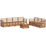  Setovi sofa 8 kom. Prirodna Čvrsto drvo akacije | shoptok.hr
