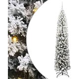 vidaXL Umestno božično drevo Zelena 210 cm PVC in Jeklo in Plastika | Shoptok.si