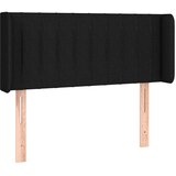  LED uzglavlje crno 93x16x78/88 cm od tkanine | shoptok.hr