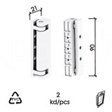 Dabel šarka za pvc prozor PRAKTIK Bela 90/21mm (2kom) DBP1 | ePonuda.com