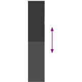 vidaXL Roller Blind Blackout Black 40x210 cm Širina tkanine 35,7 cm | Shoptok.si