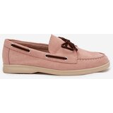 Boto Women's Loafers With Laces Light Pink Calivra | Shoptok.si