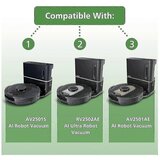 INORCO Združljiv Av2501s Rv2502ae Av2501ae Rv2610wa Av2610wa Glavna stranska krtača Pena Filter Mop Robotski sesalnik Pa, (22026891) | Shoptok.si