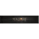  Kuhinjski tepih perivi s natpisom Coffee 60x300 cm baršunasti | shoptok.hr