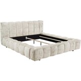 MID.YOU OBLAZINJENA POSTELJA 180 cm x 200 cm , tekstil, leseni material bež | Shoptok.si