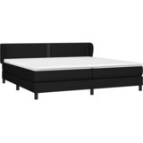  Krevet s oprugama i madracem crni 200x200 cm od tkanine | shoptok.hr