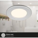 BRILONER 7049014 - LED ugradno svetlo za kupatilo 6W/230V IP44, mat hrom | Eponuda.com