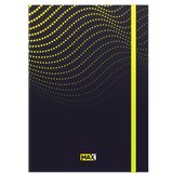 Optimum fascikla OPT exabox 3cm max crna/žuti lastiš ( H058 ) Cene