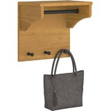  Zidna vješalica za kapute SANDNES 43x30x42 cm puno drvo bor | shoptok.hr