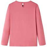  Dječja majica dugih rukava starinska ružičasta boja 128 | shoptok.hr