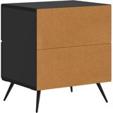  Noćni ormar Crna 43 x 34,5 x 47,5 cm Konstruirano drvo | shoptok.hr