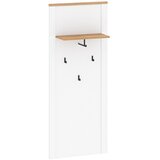 Gent Zidni vjealica TEOLO 5 (bijela + hrast) | shoptok.hr