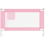  Sigurnosna ograda za dječji krevet ružičasta 120x25 cm tkanina | shoptok.hr