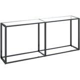  Konzolni stol prozirni 180 x 35 x 75,5 cm od kaljenog stakla | shoptok.hr
