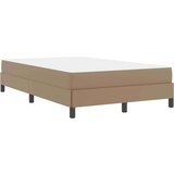  Konstrukcija postelje z vzmetnico Kapučino 120 x 190 cm blago, (5000126143) | Shoptok.si